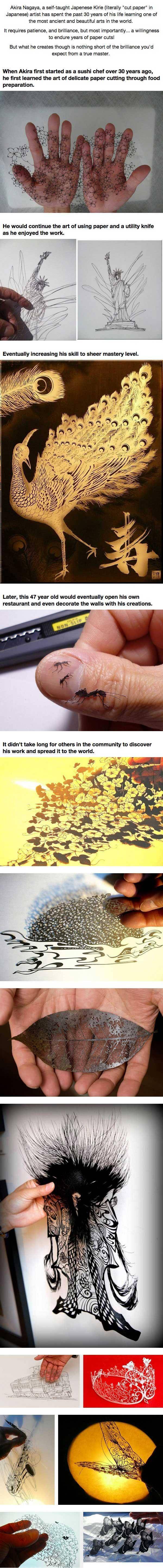 Give This Guy A Pad Of Paper, And He’ll Make Something Incredible.