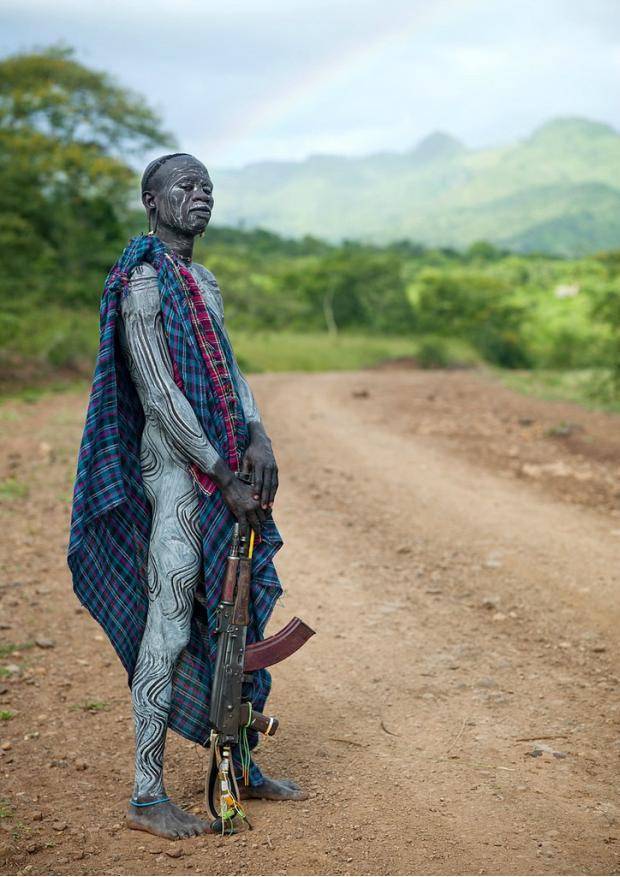 Surma Warrior. This picture is so badass