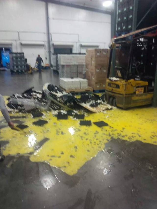 A guy I graduated high school with dropped $2000 worth of eggs and posted it to Facebook.