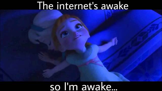 What my wife said when I caught her online at 3 am