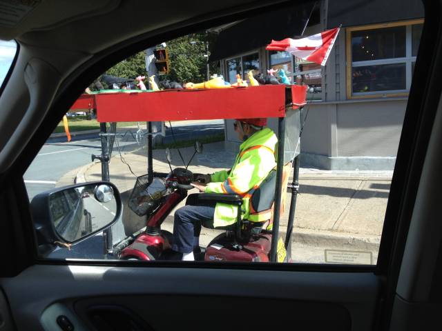 Pulled up to this guy at a red light. Didn't dare try to drag race him.