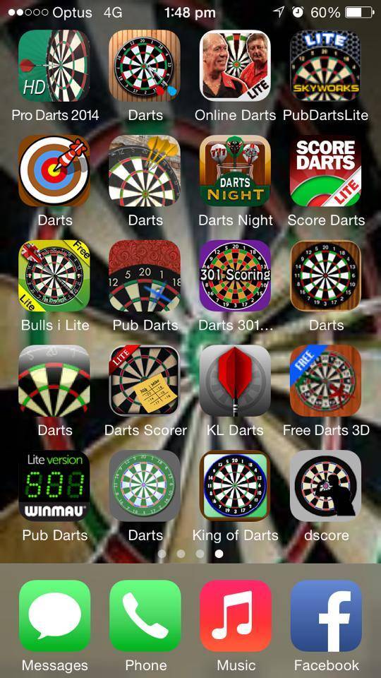 I'm obsessed with dart games