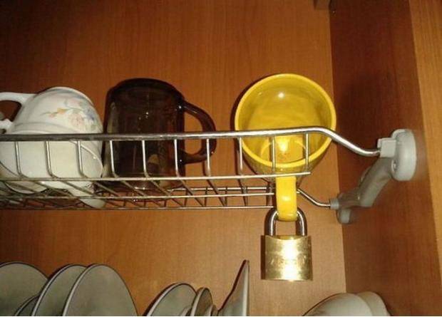 Tired of people using your mug?