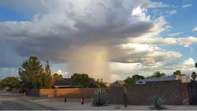 Only one house got rained on today