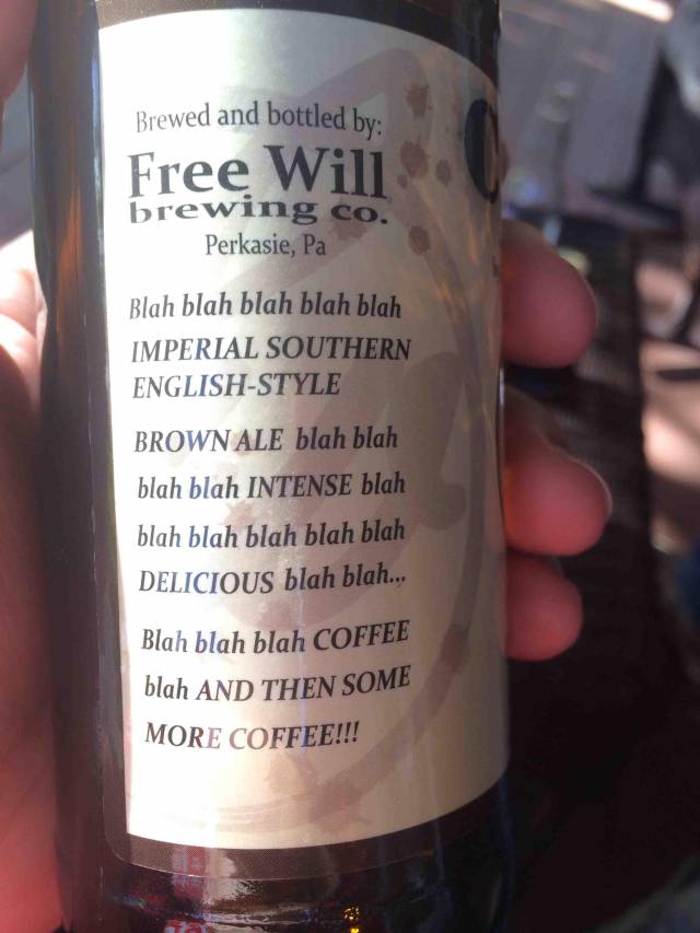Free will Beer
