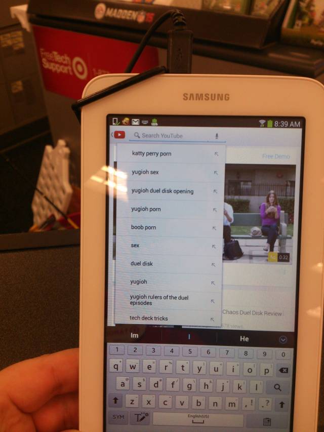 Just Target display things...