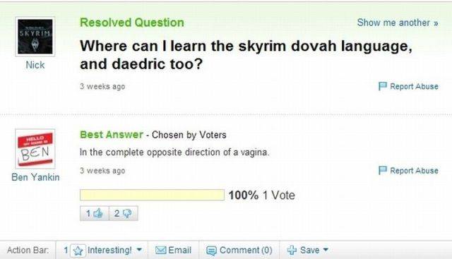 Learning daedric