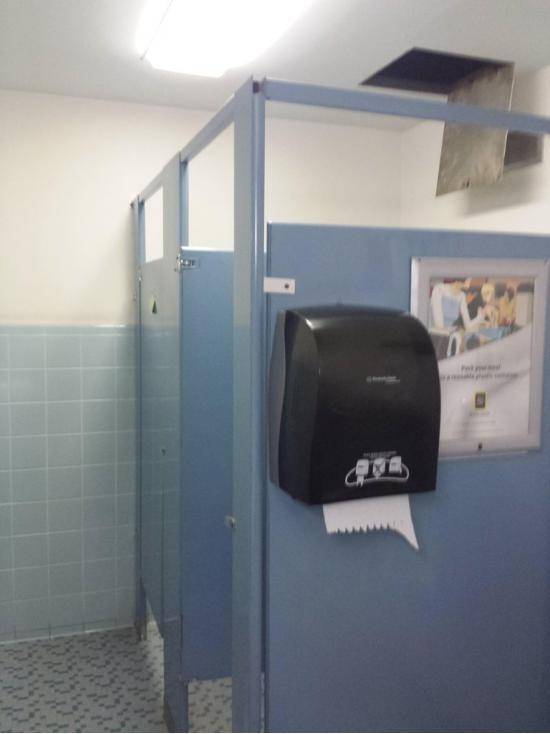 My university’s washroom just went full Goldeneye.