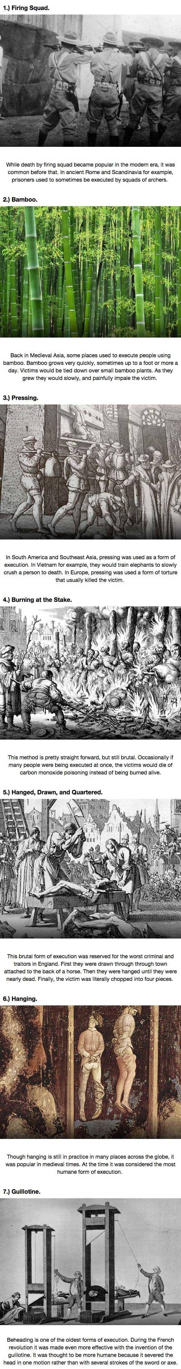 These 7 Medieval Execution Methods Will Make You Glad To Live In 2014.