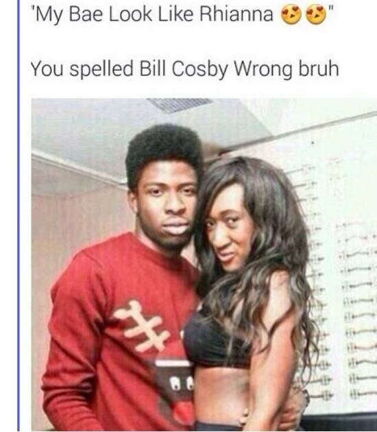 “My Bae look like Rhianna”