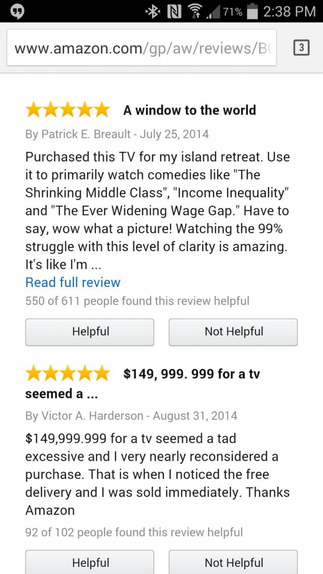 Top comments on Samsung's $150,000 TV.