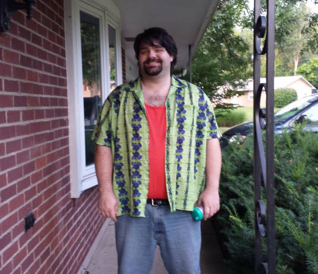 My husband is accidentally a watermelon.