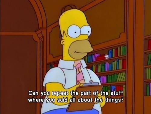 Oh Homer!