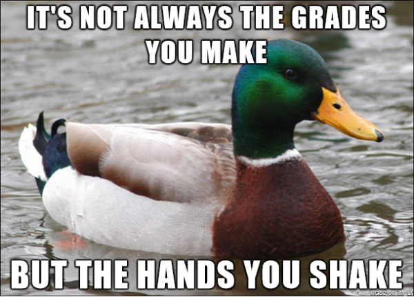 To those relying heavily on a college degree... Remember this