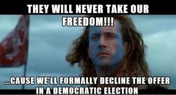 They will never take our freedom!!