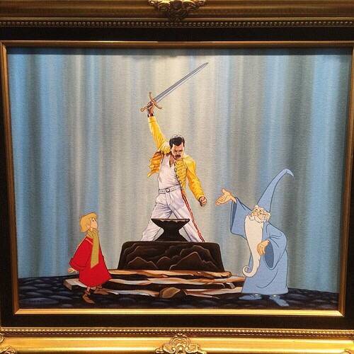 I would hang this in my house with pride.