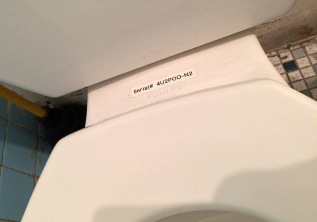 Serial number checks out