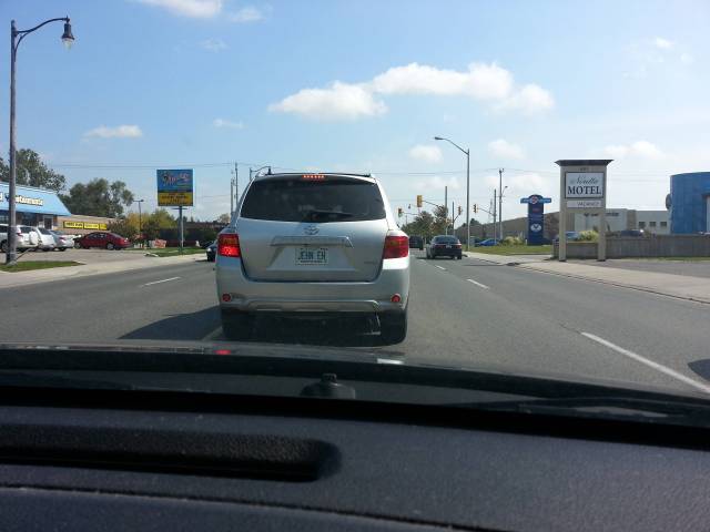 Forrest Gumps license plate
