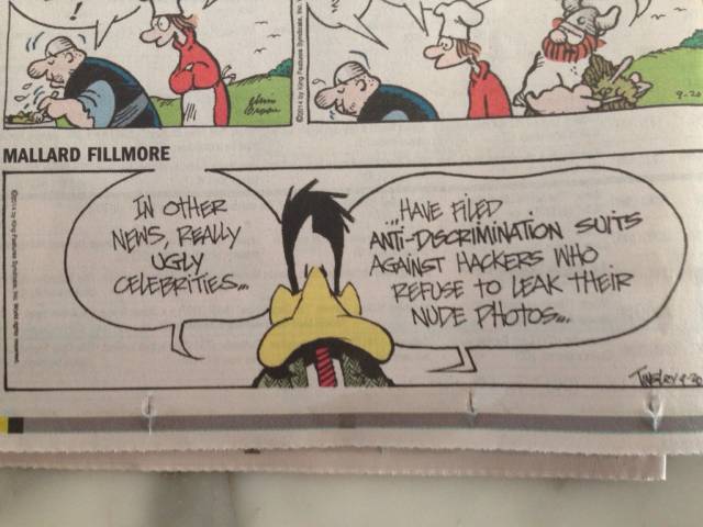 Found in today's paper