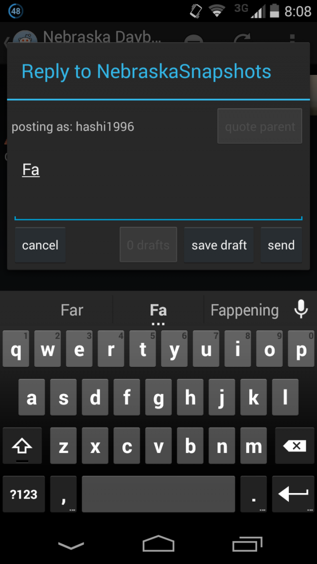 My phone will never forget.