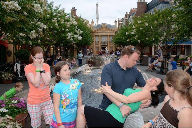My wife and I went to Disney World. Also, the kids came.