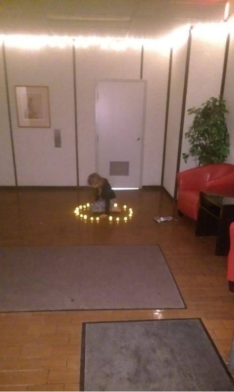 So I saw this girl summoning Satan at my friend’s wedding