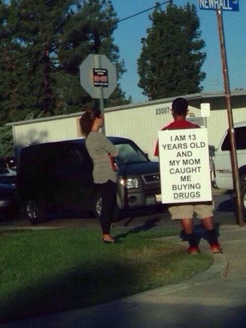 Public shaming at its finest