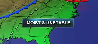 Oh look. The weather and my ex, in one news story.