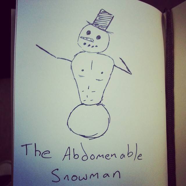 The abdomenable snowman.