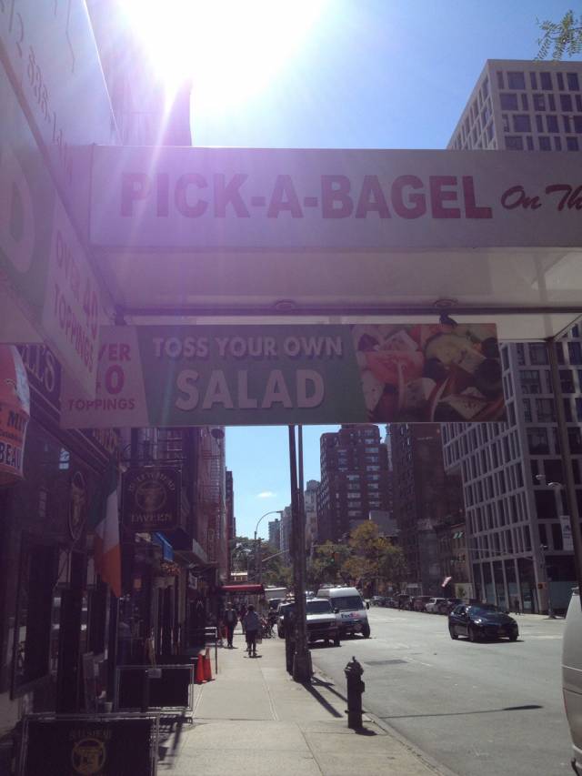 I don't think I'm flexible enough to eat here.