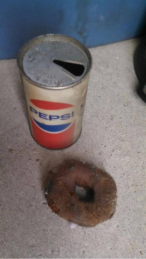 Found these cleaning air ducts. I think someone forgot their lunch.