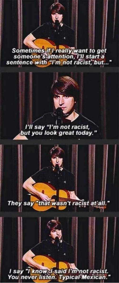 I’m not racist