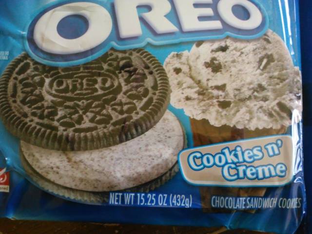 Oreos that taste like....well Oreos.