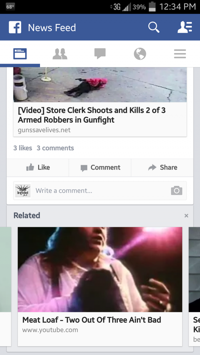 Well played, Facebook.