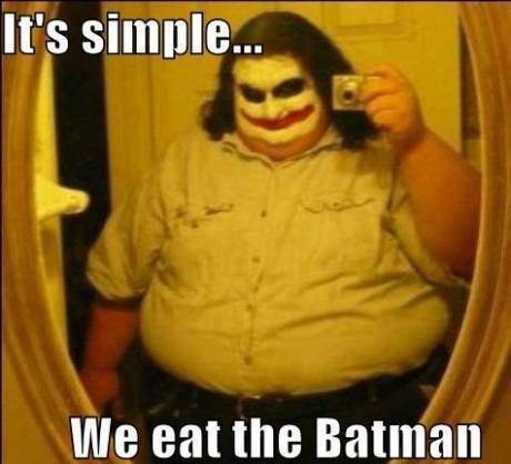 It's simple we eat him