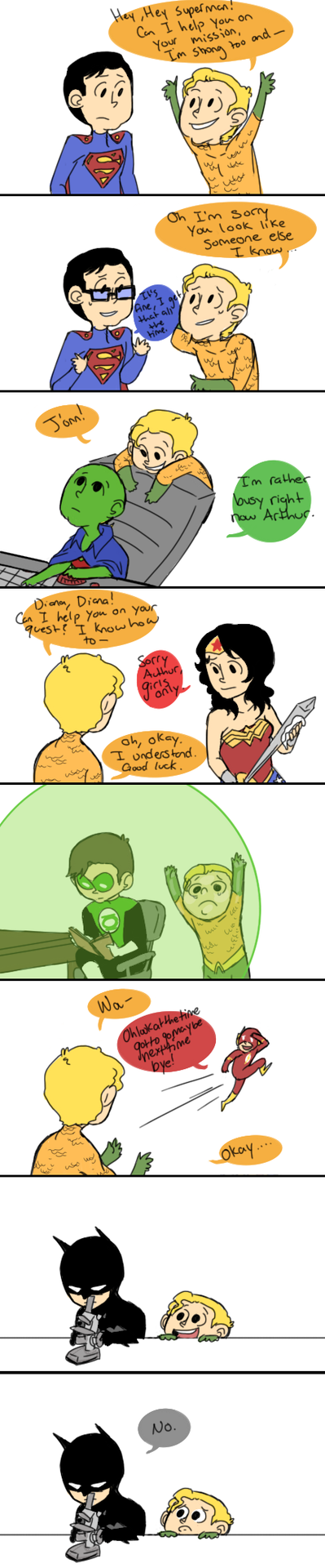 I think Aquaman is nice though...