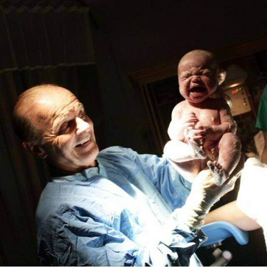 Dr. Hannibal Lecter delivered my friend's baby