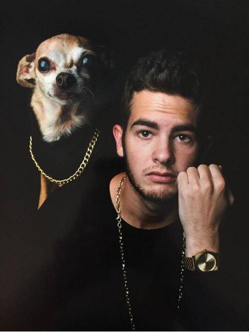 My buddy’s senior picture.