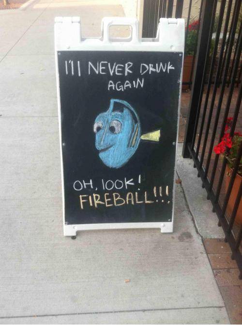 Seen outside of a bar in Columbia Missouri