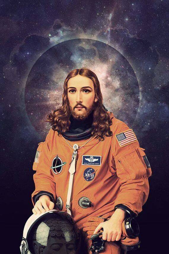 Boldly going where no savior has gone before.