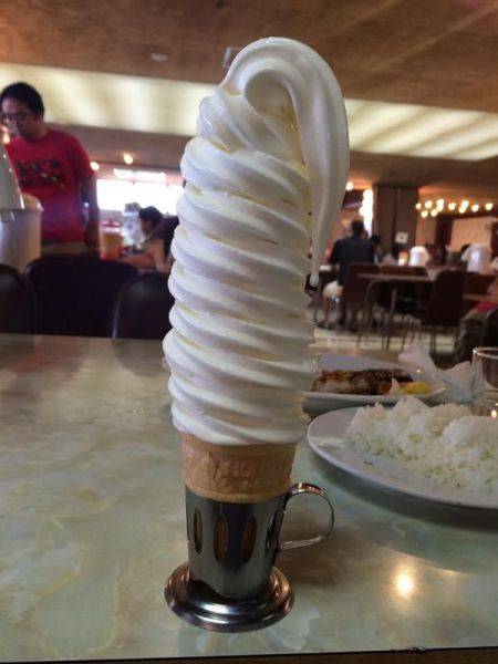 When the buffet has all-you-can-eat ice cream.