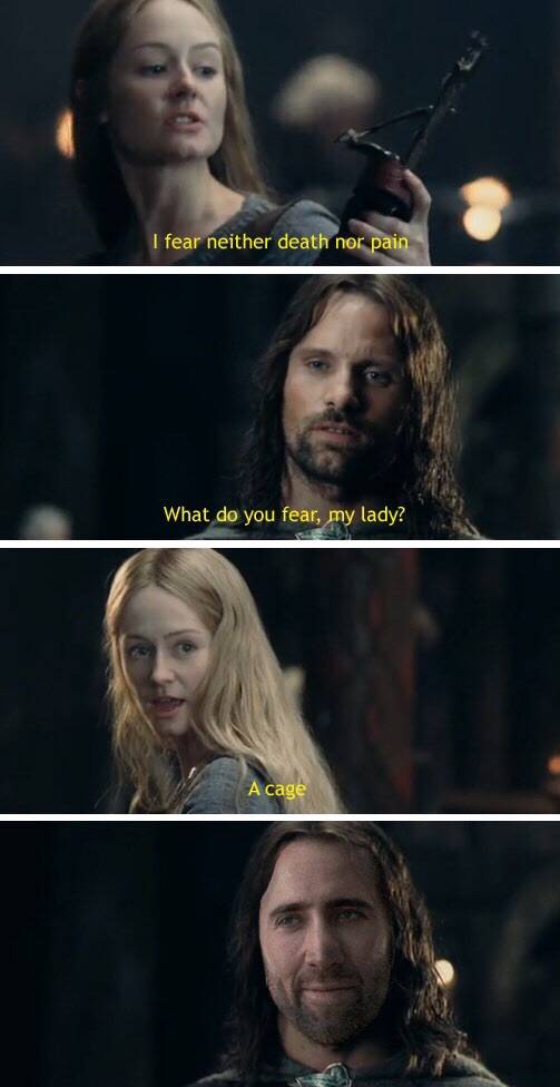 What do you fear my lady?
