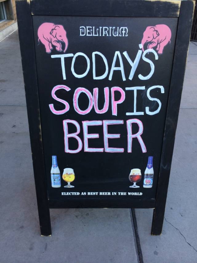 Seen out side a bar in Las Vegas