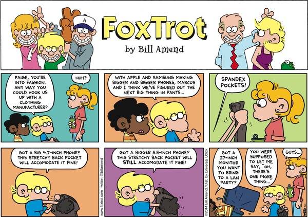 FoxTrot called it first.