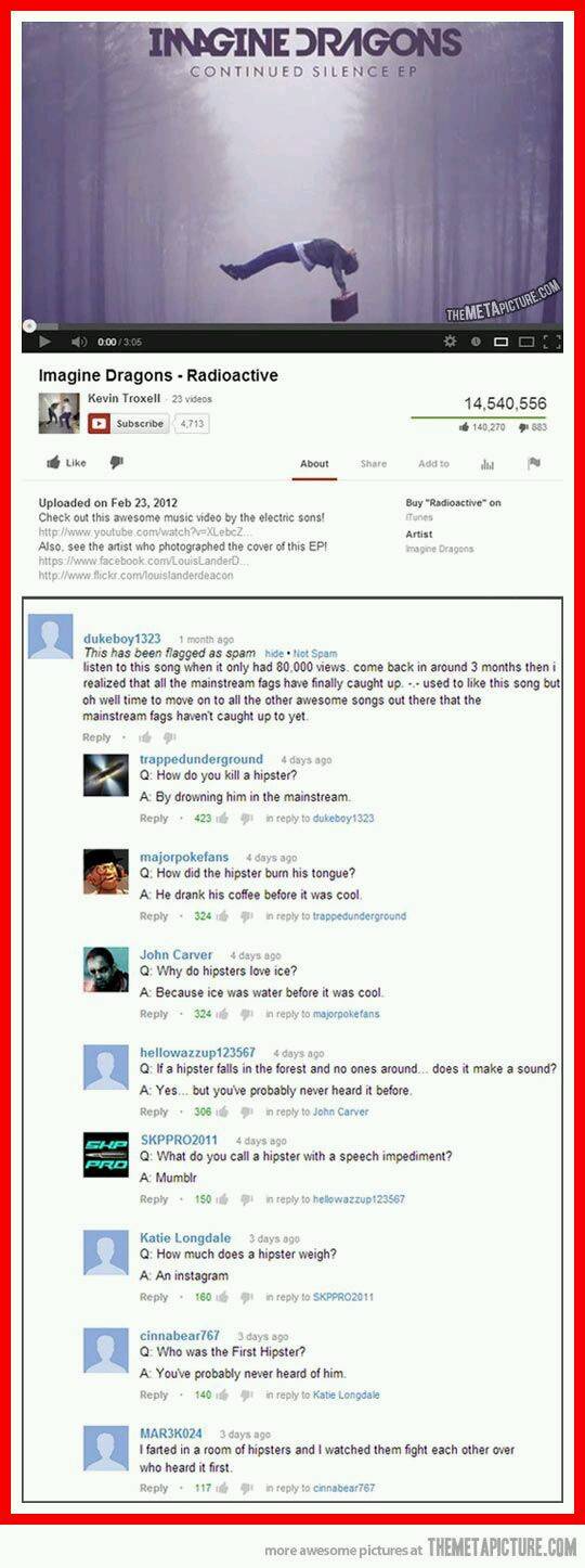 How to troll a hispter