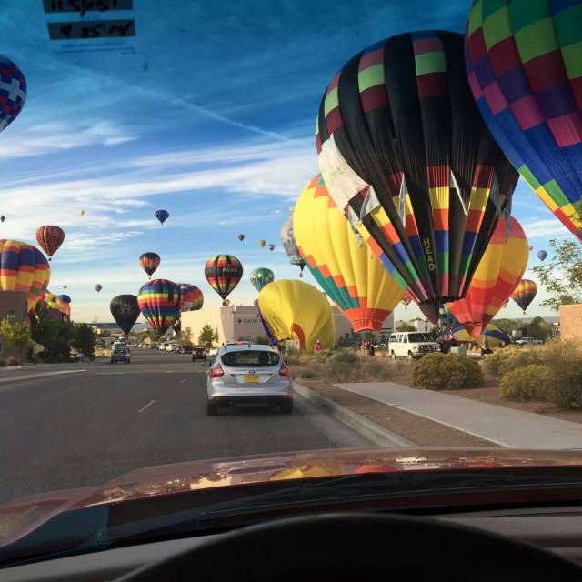 Then out of f*cking nowhere. Balloons!