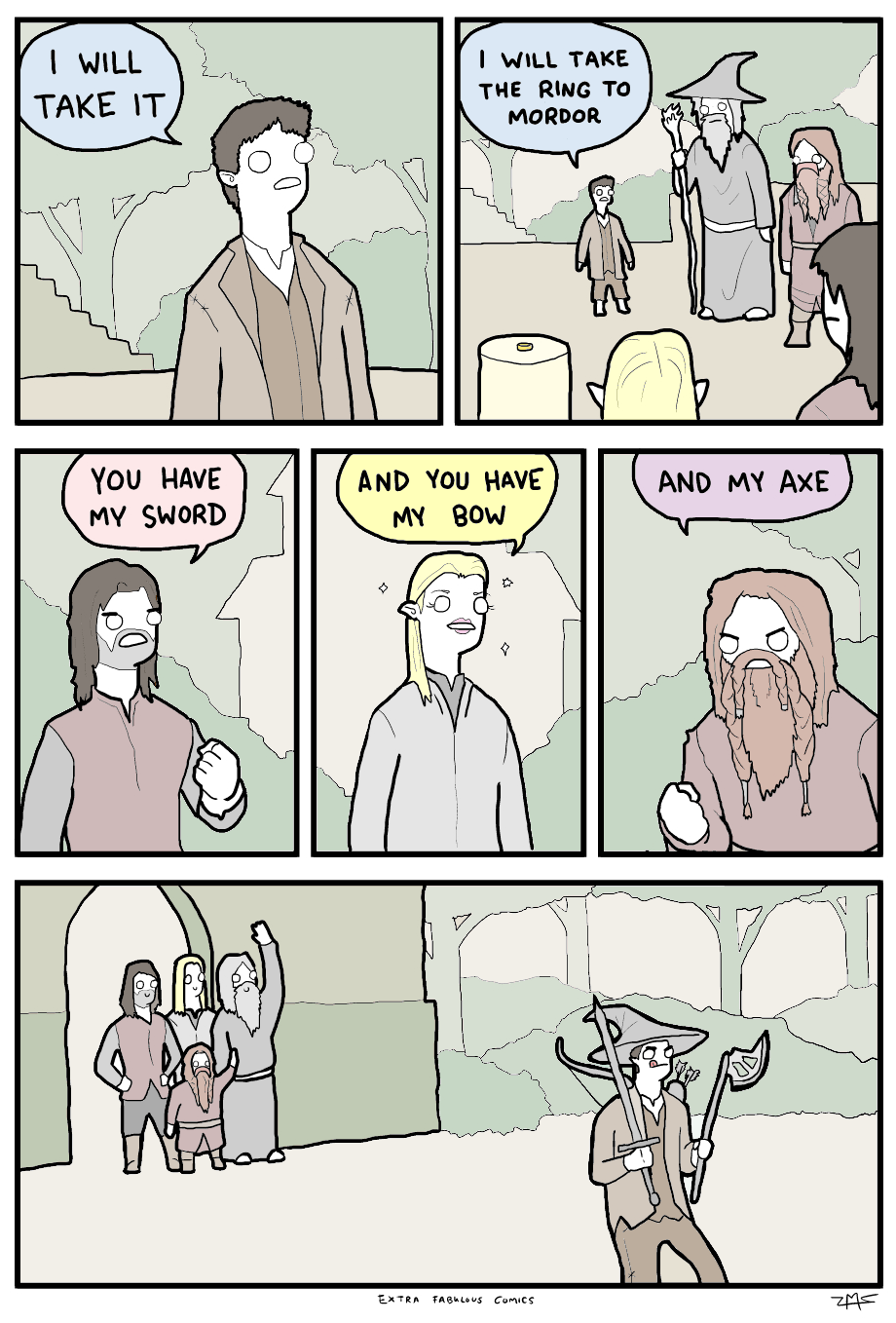 I will take the ring