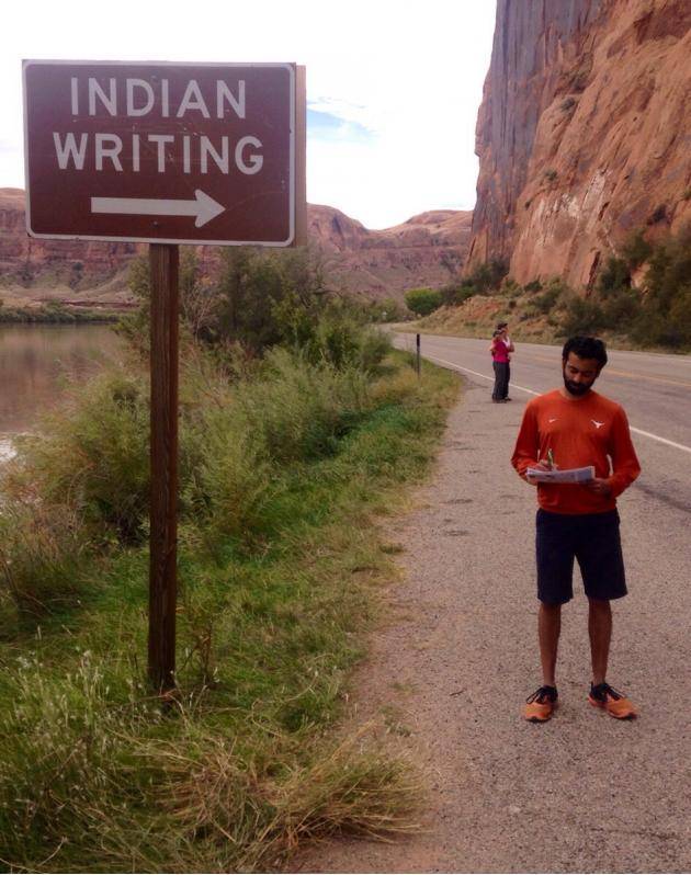 So my Indian friend visited a Native American reservation recently....