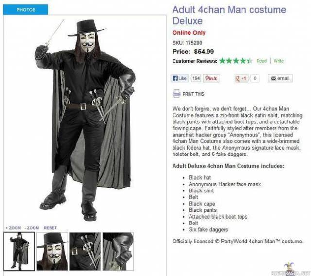 4chan costume