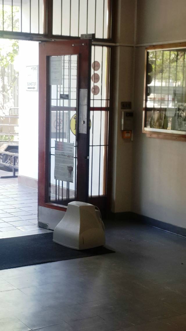 Creative use of those old CRT monitors